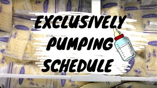 Exclusively Pumping Schedule🍼When to Start Pumping and how to wean off Pumping 🤱🏻 [upl. by Diver]