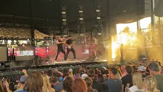 Yellowcard  Only One  Darien Lake  4K LIVE  7324 [upl. by Llarret]