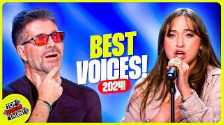 BEST SINGING Auditions on Got Talent 2024 [upl. by Wichman]