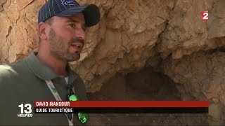 Reportage France2 Manuscrits de la Mer Morte dIsrael avec David Mansour guide touristique [upl. by Aznaed]