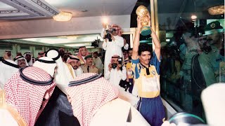 النصر Vs الرياض 10 نهائي الدوري 1994م  مباراة كاملة والتتويج [upl. by Ilyse]