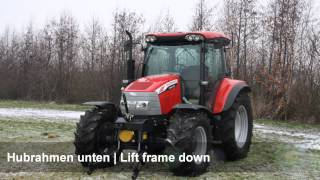 McCormick X60  Zuidberg  Frontkraftheber und zapfwelle  Frontlinkage and PTO [upl. by Ennazor]