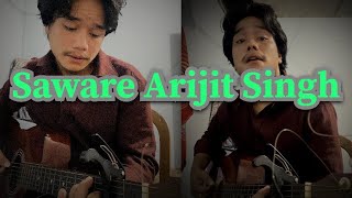 Saware Arijit Singh OfficialArijitSingh SoulfulArijitSingh coversong viralvideo cover [upl. by Weasner531]