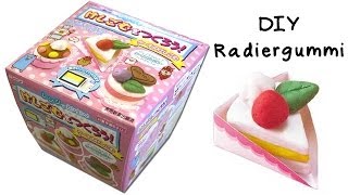 DIY Radiergummi selber machen Kuchen  Anielas Fimo [upl. by Ennalorac]