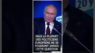 La première victime du conflit entre la Russie et l’Ukraine sera l’Europe  France [upl. by Rodge712]