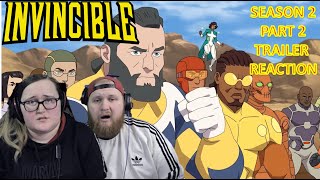 MORE VILTRUMITE BADASSERY  Invincible S2 Part 2 Trailer Reaction [upl. by Adnamma770]