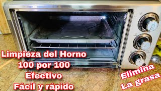 😱como LIMPIAR EL HORNO MUY EFECTIVO ADIOS GRASAlimpieza LIMPIANDO EL HORNO FACIL Y RAPIDO [upl. by Madelaine890]