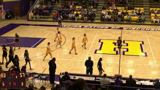 Haskell Indian Nations vs Wilberforce University Womens Varsity Basketball [upl. by Aisereht]