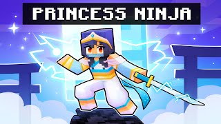 Playing as a PRINCESS NINJA in Minecraft [upl. by Hsuk230]