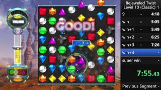 Bejeweled Twist Classic Level 20 in 1515 [upl. by Tdnerb]