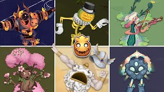 All Epic Seasonal Monsters  Comparison All Islands amp All Monsters Sounds My Singing Monsters [upl. by Falk]