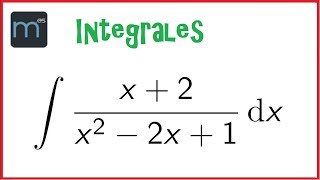 Integral descomposición fracciones simples integrales racionales [upl. by Gloria495]