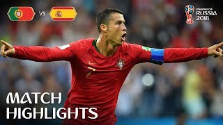 Portugal v Spain  2018 FIFA World Cup  Match Highlights [upl. by Trembly886]