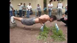 Barras Candelaria Concurso circuito 300912Primer lugar Pelón │Barras México Street Workout│ [upl. by Harlin65]