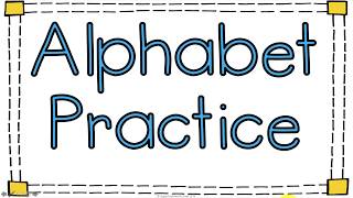 Alphabet Letter Formation and Sound Practice [upl. by Nerw893]