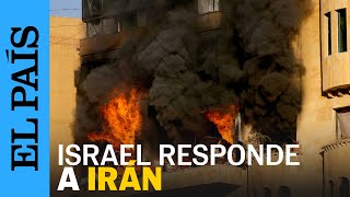 GUERRA  Israel responde al ataque iraní bombardeando Líbano  EL PAÍS [upl. by Rap]