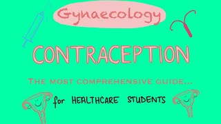 GYNAECOLOGY  Contraception The Most Comprehensive Guide EVER for Healthcare Students [upl. by Leina]