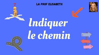 Indiquer le chemin en français Niveau A1 de FLE  😉 English subtitles available [upl. by Germann]