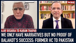 We Only Have Narratives But No Proof of Balakot’s Success Former HC to Pakistan [upl. by Heydon292]