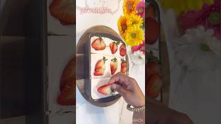 Strawberry Tres leches Cake shortsrecipe treslechescake cake foodstrawberrycake ytshorts [upl. by Panter795]