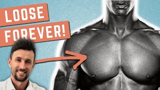 How to PERMANENTLY Loosen Tight Chest Muscles [upl. by Sennahoj465]