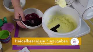 bunte Cupcakes backen deutsch [upl. by Ligetti]