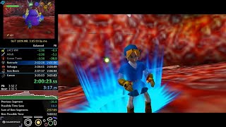 Ocarina of Time 100 Speedrun in 30439 [upl. by Narib]