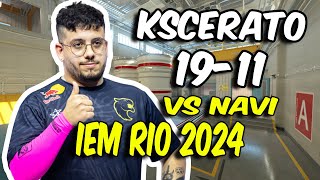 CS2 POV  FURIA KSCERATO 1911 vs NAVI Nuke  IEM Rio 2024 [upl. by Akemal]