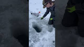 Ice Fishing Northern Pike On Tip Ups [upl. by Castra504]