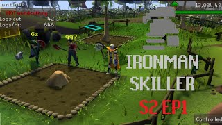 The Return of The Ironman Skiller New 99  Maxing a LVL 3 Ironman Skiller 13 OSRS [upl. by Anselme826]