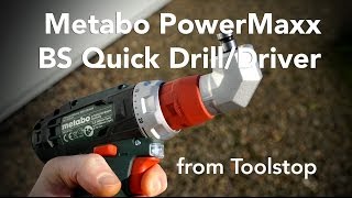 Metabo PowerMaxx BS Quick  Toolstop Exclusive [upl. by Alletniuq188]