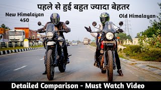 New Himalayan 450 Vs Old  Royal Enfield  Detailed Comparision  New Himalayan 450 Is Crazy [upl. by Rosdniw687]