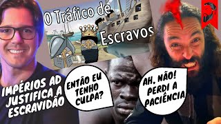 FALSO CANAL DE HISTÓRIA CULPA AFRICANOS PELA ESCRAVIZAÇÃO COLONIAL  REACT AO IMPÉRIOS AD [upl. by Ahsikahs]