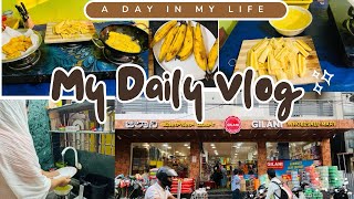 A Day in my life 🏠 Back to normal routine  Karwar Wholesale Mart  Kerala Special Banana 🍌 fry [upl. by Adriel453]