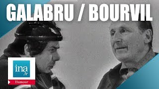 Bourvil et Michel Galabru quotLe cycliste et le dopagequot  Archive INA [upl. by Akiaki]