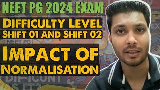 Neet pg 2024 exam question paper difficulty level shift 2 neet pg question paper discussion [upl. by Lamrej]