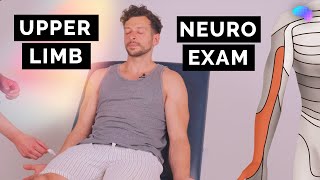 Upper Limb Neurological Examination  OSCE Guide  NEW  UKMLA  CPSA [upl. by Elfreda]