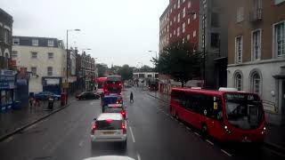 FULL ROUTE VISUAL  London Bus Route 388  London Bridge to Stratford City  2513 SN16OJC [upl. by Benjie843]