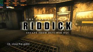 The Chronicles of Riddick Escape from Butcher Bay with a GTX 1050 TI at 1080p  Xeon E3 1240 [upl. by Fortunato]