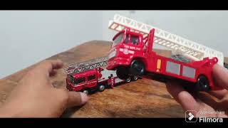 Kaidiwei KDW Rescue ladder fire truck [upl. by Nagard]