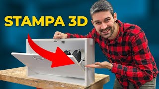 Come Fare una Scarpiera FAI DA TE con Cerniere realizzate con la stampante 3D [upl. by Anomas]