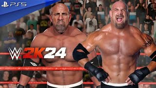 WWE 2K24 Goldberg ‘03 Full Entrance [upl. by Sal]