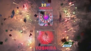 NBC 2014 New Years Eve Ball Drop New York HD 1080p [upl. by Attezi801]