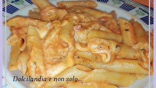 Pasta con mozzarella filante  Piatto unico [upl. by Sherilyn]