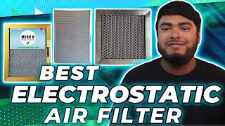 Best Electrostatic Air Filter in 2023  Top 5 Review  Material Aluminum Polypropylene Metal [upl. by Christine]