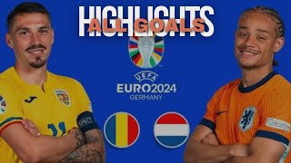 Netherland vs Romania 3  0  All Goals amp Extended highlights [upl. by Clementas]