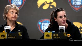 Iowa womens basketball Final Four  pregame press conference [upl. by Saylor]