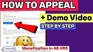 How To Create APPEAL Video For REUSED CONTENT  Appeal by Sending Video appeal video kaise banaye [upl. by Spalla606]