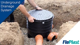 FloPlast Underground Drainage System Installation Guide [upl. by Assenat]