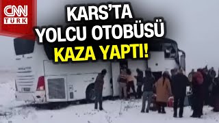 SON DAKİKA 🚨Karsta Feci kaza Yolcu Otobüsü Kontrolden Çıktı Ölü ve Yaralılar Var Haber [upl. by Solracnauj]